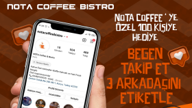 Kafe için Çekiliş çalışması