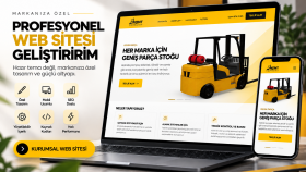 markanıza özel profesyonel web sitesi geliştiririm