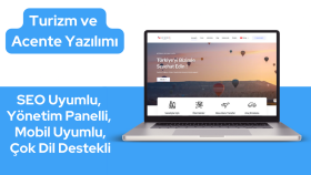 turizm acenteniz için rezervasyonlu web sitesi kurarım