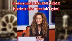 yetişkin/genç/çocuk sesi olabilirim ve şarkı söyleyebilirim