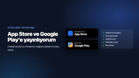 uygulamanızı App Store ve Google Play'e yayınlarım