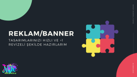 reklam ve banner tasarımlarınızı profesyonelce yaparım