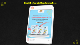 Çizgili Defter için Hazırlanmış Post
