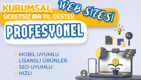 profesyonel web siteleri tasarlıyor ve kuruyorum