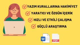 içerik yazısı ve ürün tanıtım açıklaması yazabilirim