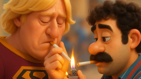 Erşan Kuneri Filmi 3D Animasyon Görsel Karikatür