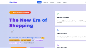 Modern & Responsive E-commerce Platform