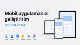 Flutter ile Android ve iOS uygulama geliştiririm