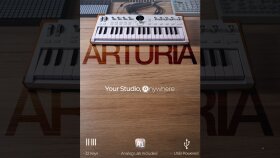 Arturia müzik aletleri sosyal medya tasarımı 