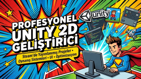 profesyonel Unity 2D oyun geliştiririm
