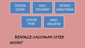 istenilen konu hakkında makale yazıyorum
