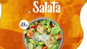 Salata Restoranı Sosyal Medya Post Animasyonu