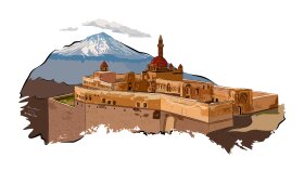 İshakpaşa Sarayı İllüstrasyon