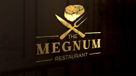Premium Et Restoranı Logo Tasarımı