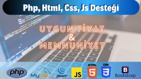 html, css ve php konularında destek verebilirim