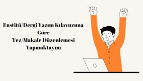 Tez Düzenlemesi