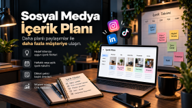 işletmeniz için sosyal medya içerik planı hazırlarım