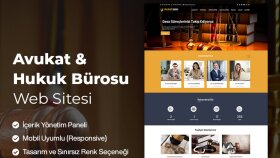 Avukat Web Site Paketi
