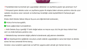 Diyetisyen ve Detoks Firması İçin Facebook Reklam Metni