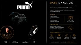 Puma Sinematik Reklam Filmi Kurgusu & Post-Prodüksiyon