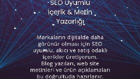 SEO odaklı , satış getiren içerik ve metin yazarlığı çalışmaları