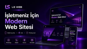 işletmeniz için modern ve mobil uyumlu web sitesi tasarlarım