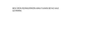 İş örneğim