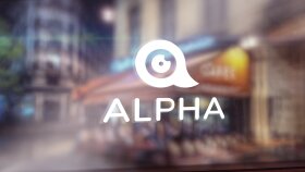Alpha logo tasarimi