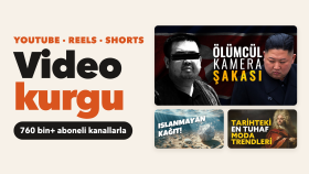 YouTube ve Reels videolarınızı yayına hazır kurgularım