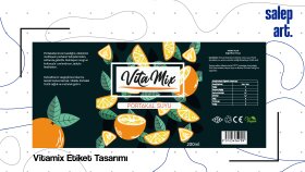 Vitamix Meyvesuyu- Ambalaj Tasarımı