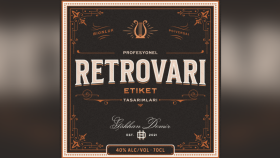 Retrovari Etiket Tasarımları