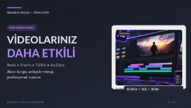 sosyal medya videolarınızı profesyonelce düzenlerim