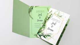 sizlere şık ve minimalist davetiyeler tasarlayabilirim