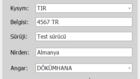 C# form araç giriş/çıkış takip uygulaması