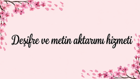 ses ve video kayıtlarınızı metne dönüştürürüm