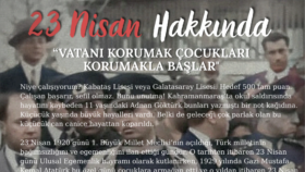 VATANI KORUMAK ÇOCUKLARI KORUMAKLA BAŞLAR