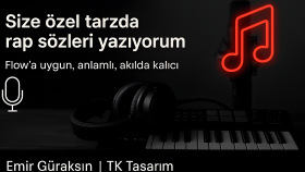 size istediğiniz tarzda rap sözleri yazarım