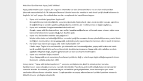 Web sitesi metinlerinde Yapay Zeka Kullanmak