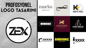 modern ve ilgi çekici logolar tasarlıyorum
