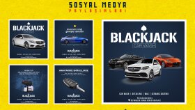 Blackjack Car Wash-Sosyal Medya Görselleri