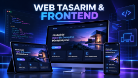 sıfırdan özgün ve modern web arayüzleri tasarlarım