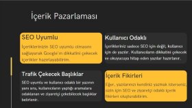 SEO uyumlu makale ve içerik yazarım