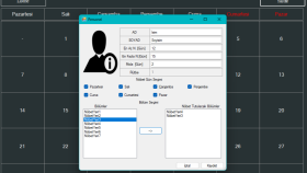 C# Nöbet Takip ve Planlama Uygulaması