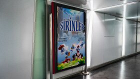 Şirinler Afiş Tasarımı