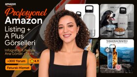 ilgi çekici ve size özel Amazon görselleri hazırlarım