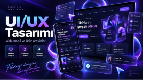 websiteniz-uygulamanız için modern ui/ux tasarımı hazırlarım