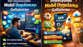 sizin istediğiniz türde mobil uygulamanızı geliştirebilirim