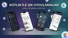 kotlin ile modern, hızlı ve şık uygulamalar geliştiriyorum