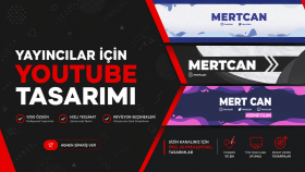 youtube kanalınız için banner ve thumbnail yapabilirim