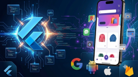 Flutter ile iOS,Android uyumlu mobil uygulamalar tasarlarım